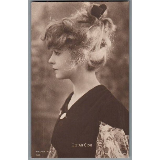 Lilian Gish - Skuespiller - Postkort - Ubrugt