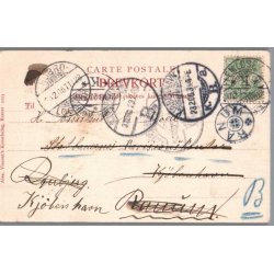 Paula Giers i "Fru Leonidas" - Skuespiller - Postkort - Brugt