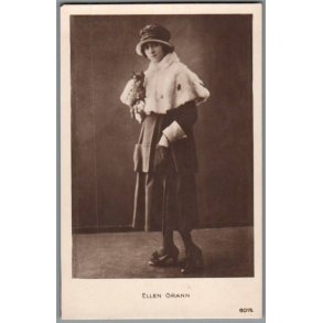 Ellen Grann - Skuespiller - Postkort - Ubrugt