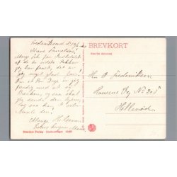 Frk. Fielse i "Nitcuche" - Skuespiller - Postkort - Ubrugt