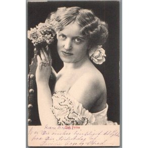 Olga Rerina - Skuespiller - Postkort - Ubrugt