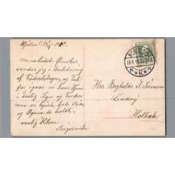 Peter Fjelstrup i Efteraarsmanvre - Postkort - Brugt