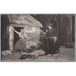 Fru Hennings i "Der var engang" - Postkort - Ubrugt