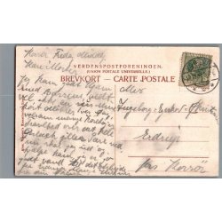 Fru Hennings i "Der var engang" - Postkort - Brugt