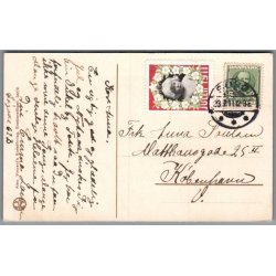 Julemrke 1911 p Postkort