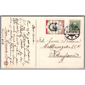 Julemrke 1911 p Postkort