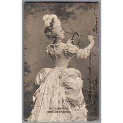 Fru Hennings i "Der var engang" - Postkort - Brugt