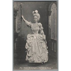 Betty Hennings i "Der var engang" - Postkort - Ubrugt