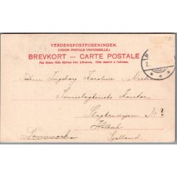 Alma Jensen  i "Madame sans gene" - Skuespiller - Postkort - Brugt