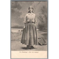 Fru Hennings i "Der var engang" - Postkort - Ubrugt