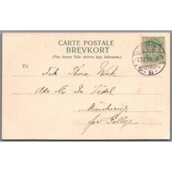 Fru Hennings i "Et Vintereventyr" - Skuespiller - Postkort - Brugt