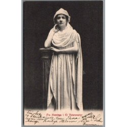 Fru Hennings i "Et Vintereventyr" - Skuespiller - Postkort - Brugt