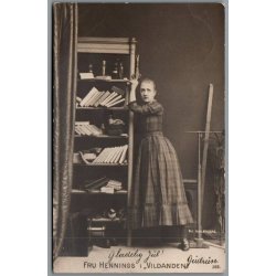 Fru Hennings i "Vilanden" - Skuespiller - Postkort - Brugt