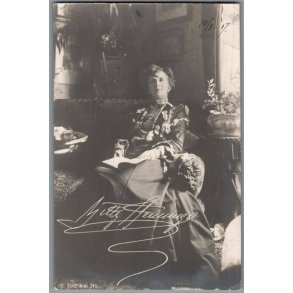 Betty Hennings - Postkort - Brugt