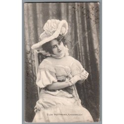 Olga Hoffmann i Flagermusen - Postkort - Brugt