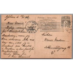 Betty Hennings og Libmann i "Der var engang" - Skuespiller - Postkort - Brugt