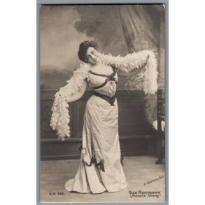 Olga Hoffmann i Madame Sherry - Postkort - Ubrugt