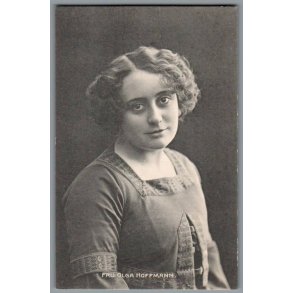 Fru Olga Hoffmann - Postkort - Ubrugt
