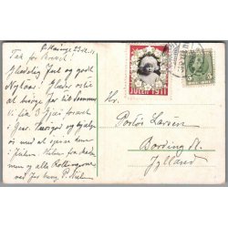 Julemrke 1911 p Postkort