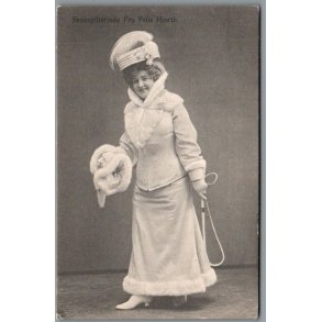 Fru Friis Hjorth - Skuespiller - Postkort - Brugt