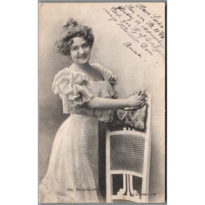 Fru Friis Hjorth - Skuespiller - Postkort - Brugt