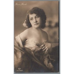 Hansi Hanke - Skuespiller - Postkort - Ubrugt