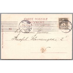 Olivia Jacobsen i "Loute" - Postkort - Brugt