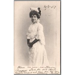 Olivia Jacobsen i "Loute" - Postkort - Brugt