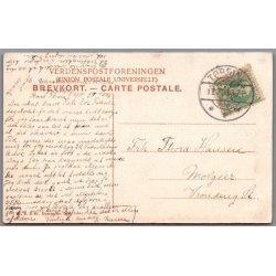 Fru Olivia Jacobsen  - Postkort - Brugt