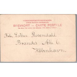 Schach-Jensen i "Nddebo Prstegaard" - Skuespiller - Postkort - Brugt