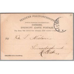 Schach-Jensen i "Tamburgmajordrens Datter" - Skuespiller - Postkort - Brugt