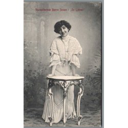 Skuespillerinden Bjerre Jensen i "En Lektion" - Skuespiller - Postkort - Ubrugt