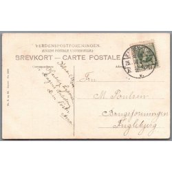 Skuespillerinden Frk. Bjerre Jensen - Skuespiller - Postkort - Brugt