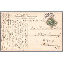 Skuespillerinden Frk. Bjerre Jensen - Skuespiller - Postkort - Brugt