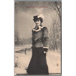 Skuespillerinden Frk. Bjerre Jensen - Skuespiller - Postkort - Brugt