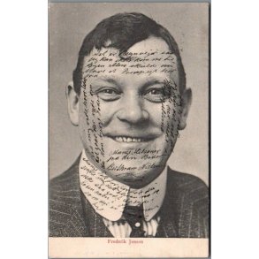 Frederik Jensen - Skuespiller - Postkort - Brugt