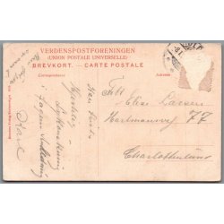 Fru Anna Larsen paa sin 25 Aars Jubilumsaften - Skuespiller - Postkort - Brugt