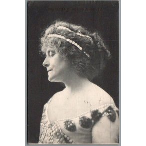 Skuespillerinden Fru Kreutz - Skuespiller - Postkort - Brugt