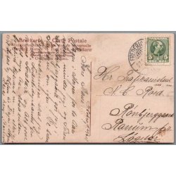 Fru Ellen Kornbeck i "Den glade Enke" - Skuespiller - Postkort - Brugt