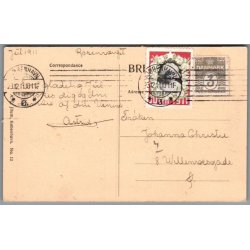 Julemrke 1911 p Postkort