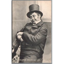 Valdemar Kolling i "Anders Tikb" - Skuespiller - Postkort - Brugt