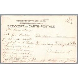 Valdemar Kolling i "Anders Tikb" - Skuespiller - Postkort - Brugt