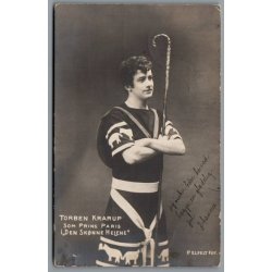 Torben Krarup i "Den sknne Helene" - Skuespiller - Postkort - Brugt