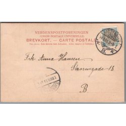 Fru Olivia Jacobsen i "Girodots Testamente" - Postkort - Brugt