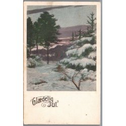 Julemrke 1911 p Postkort