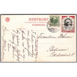 Julemrke 1911 p Postkort