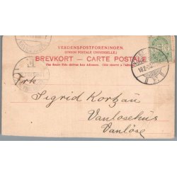 Fjelstrup,- Anna Larsen og Zangenberg i Tappenstreg - Postkort - Brugt