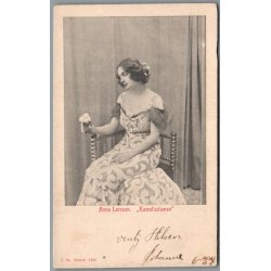 Anna Larsen i "Kameliadamen"- Skuespiller - Postkort - Ubrugt
