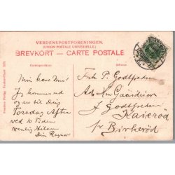 Anna Larssen i "Elskerinden"- Skuespiller - Postkort - Brugt