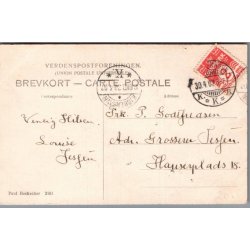 Anna Larssen i "Elskerinden"- Skuespiller - Postkort - Brugt